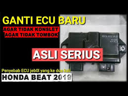 Dlc honda untuk reset ecm ecu motor injeksi honda pgm fi. Penyebab Ecu Jeb0l Honda Beat 2019 Dan Cara Aman Memasang Ecu Baru By Arsyada Channel