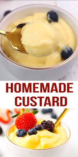 Homemade Custard Recipe Pastry Cream Quick And Easy To Make Foolproof Custard Recipe That Can Homemade Custard Homemade Custard Recipe Pastry Cream Recipe