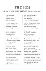 Les arts florissants, william christie. Te Deum Satb Divisi With Satb Soli Orch German Text In Preface Latin German Language Edition Kalmus Edition Latin Edition Bruckner Anton 0029156169621 Amazon Com Books