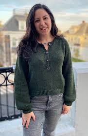 Davis Square Henley pattern by Sophie Veksler