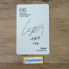 Image discovered by kkaebsong ♡ 'ㅅ'. 057 Lay Yixing Exo 5th Anniversary Photocard Kgoodsonlineshop