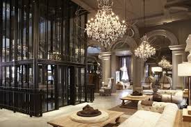 A Tour Of The Restoration Hardware Flagship Store In Boston Restoration Hardware Lighting Restoration Hardware Restoration Hardware Store