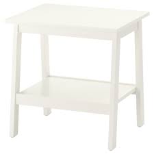 Lunnarp Side Table White 55x45 Cm Ikea White Side Tables Ikea Side Table Living Room Table