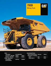 300 series 2, 18392 kms indicated, automatic transmission, gvm: 793d Caterpillar Global Mining Pdf Catalogs Technical Documentation Brochure