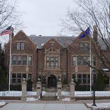 Tilden rented the executive mansion for two years, and then governor lucius robinson convinced the legislature to buy the house for $45,000.00. Minnesota Governor S Residence Sah Archipedia