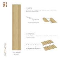 BAMBOO WALL PANEL (ROUND) - ONETHATCH