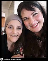 I am Jewish. My neighbor Zahia is Palestinian Muslim. Today, I brought her  baklava, a homemade tea blend and homemade soap, and a large orchid. She  took me into her arms and