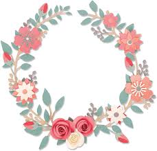 Create beautifully embossed die cuts with this sizzix® tutorial. Sizzix Thinlits Die Set 6 Pack 663862 Wedding Wreath By Olivia Rose Paper Multicolour One Size Amazon Co Uk Home Kitchen