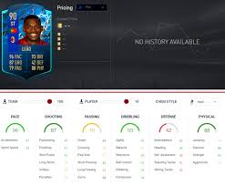 Overall balance 20/21 19/20 18/19 17/18 16/17 15/16 14/15 Fifa 20 Rafael Leao Totssf Player Moments Sbc Requirements Tots Fifaultimateteam It Uk