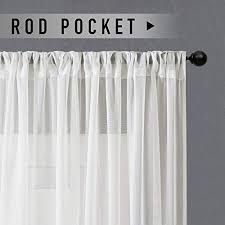 Luxurious window treatments for optimal & stylish light control. Mrtrees White Sheer Curtains 95 Inch Length Sheers Living Room Curtain Panels Voile Window Treatment Set Bedroom Drapes Light Filtering Rod Pocket 2 Panels Off White Pricepulse