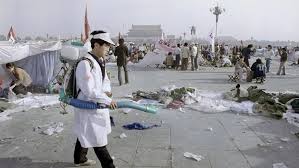 On june 4 1989, the chinese army killed hundreds of their countrymen after seven weeks of protests in tiananmen square, beijing. From 1989 War Zone In Tiananmen Square