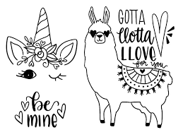 If your child loves interacting. Llama Coloring Pages 100 Printable Coloring Pages