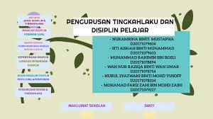 Kokurikulum memberi arah dan hala tuju kepada pelajar supaya menceburkan diri dalam kegiatan yang berfaedah. Pengurusan Tingkah Laku Dan Disiplin By Nuramrina Mustapha