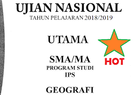 Soal Dan Kunci Jawaban Unbk Geografi 2019 No 46 50 Gurugeografi Id