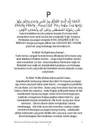 Saloma selamat hari raya 2. Ya Allah Ya Raahimarruhamaa Skrip Doa Sempena Majlis Perkahwinan 1 1