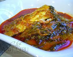 Sangat sedap kerana secukupnya kepekatan kuah asam pedas. Asam Pedas Pekat Ikan Parang Dapur Tanpa Sempadan