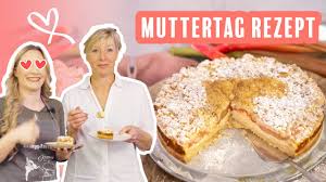 Einfacher erdbeerkuchen mit pudding vom blech. Streuselkuchen Mit Pudding Rhabarber Rhabarberkuchen Mit Streusel Zum Muttertag Ad Youtube