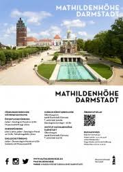 This marked the birth of the darmstadt artists' colony, which existed until 1914. Ubersichtplan Der Mathildenhohe Darmstadt Ab Sofort Erhaltlich Mathildenhohe Darmstadt Museum Kunstlerkolonie