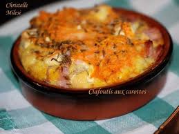 Clafoutis Aux Carottes Recette Recette Clafoutis Recettes De Cuisine Recette Entree Facile
