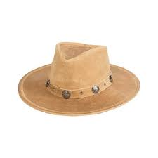 Minnetonka Buffalo Nickel Hat Size Xl 23 12 Tan Ruff Leather
