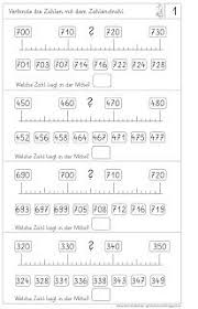 Lernst du in der 3. Grundschulblogs De Zahlenstrahl Mathe 4 Klasse Mathe