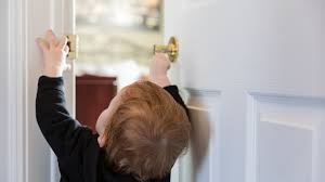 If the door can be locked from the inside, you might want to disable the lock so he can't lock himself in. Child Door Locks Are A Baby Proofing Item You Don T Want To Skip Huffpost Canada Parents