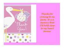 Right click and save that image to your hard disk or print it right away. 21 Free Printable Thank You Card Template Baby Shower Free For Ms Word For Thank You Card Template Baby Shower Free Cards Design Templates