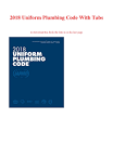 Plumbing code pdf