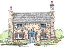 A New English Country Cottage Design 3 Bedrooms 2 Bath 1 292 Square Feet Cottage Style House Plans Cottage House Plans Country Cottage House Plans