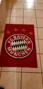 Fc bayern münchen teppich allianz arena 100 x 120cm fanteppich. Fc Bayern Teppich Ebay Kleinanzeigen