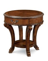 Find furniture & decor you love at hayneedle, where you can buy online while you explore our room designs and curated looks for tips, ideas & inspiration to help you along the way. A R T Furniture Inc Old World Round End Table Home Collections Furniture End Tables