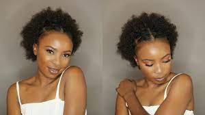 How To African Threading Crochet Afro Hairstyle For Short Natural Hair Https Blackhairinfor Natural Hair Braids Short Natural Hair Styles 4c Natural Hair
