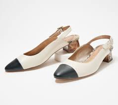 Polish your personal project or design with these sam edelman transparent png images, make it even more personalized and more attractive. Sam Edelman Leather Cap Toe Pumps Sadira Qvc Com
