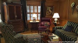 Maybe you would like to learn more about one of these? Velvet Drapes For A Paneled English Country Style Living Room Between Naps On The Porch
