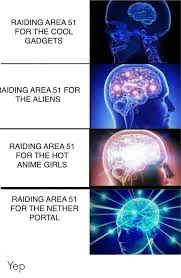 Anime gadget pictures to create anime gadget ecards, custom profiles, blogs, wall posts, and anime gadget scrapbooks, page 1 of 250. Raiding Area 51 For The Cool Gadgets Aiding Area 51 For The Aliens Raiding Area 51 For The Hot Anime Girls Raiding Area 51 For The Nether Portal Yep Anime Meme On Me Me