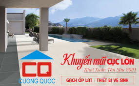 Cập nhật khuyến mãi gạch ốp lát mới nhất 2021