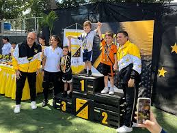 La Salle Guaparo-Valencia, dijo presente en el Festival invitacional de  Atletismo del Colegio La Fe, realizado en el marco de su XXXII aniversario.  Nuestro colegio participó en las categorías de 2do nivel