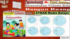 We did not find results for: Pembahasan Kunci Jawaban Matematika 2013 Revisi Kelas 6 Latihan 7 Menentukan Volume Bola Halaman 105 Youtube