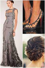 Dark Bluish Grey Formal Dress Ball Gowns Formal Ball Gown Gray Evening Gown