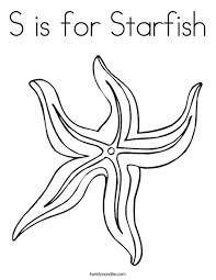 640x918 sea star coloring page drawn starfish coloring book sea star sea. S Is For Starfish Coloring Page Twisty Noodle