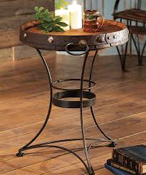 Allow 2 to 4 weeks. Tequila Barrel Table Western End Tables