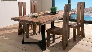 Penthouse suite fluted cocktail table. Table En Bois De Suar Collection Kupu Salle A Manger Et Salon Table Salle A Manger But Salle A Manger