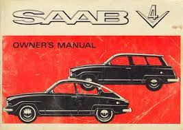 Saab V4 Owner S Manual Cover Redux Saab Owners Manuals Manual Car