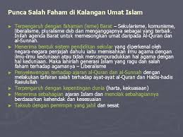 Pendahuluan • islam adalah agama yang sering disalahtafsir oleh orang bukan islam dan orang islam • menyebabkan keunggulan islam tidak terserlah dan indah s/a dari segi ilmiah dan amaliahnya. Bab 16 Salah Faham Terhadap Islam Pendahuluan Islam