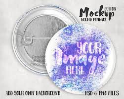 Round Pinback Button Mockup Add Your Own Image And Etsy In 2020 Buttons Pinback Pinback Mockup