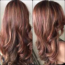 Check out these 72 stunning red hair color ideas with highlights striking red this is a great example of a warm shade of red these tones will light up your complexion 2 a touch of red there are light and dark tones of red in this gorgeous style 3 dark red this is a dark red base with. Blonde And Red Highlights In Dark Brown Hair Novocom Top