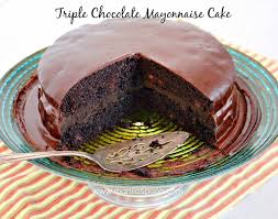 The Secret Ingredient That Makes This Cake So Moist Is Mayonnaise Add 3 Kinds Of Chocolate And It S Chocolate Mayonnaise Cake Dessert Recipes Mayonnaise Cake