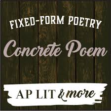 The little dog laughed to see such. Concrete Poems Worksheets Teaching Resources Tpt