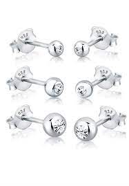 Das gibt ihrem eleganten outfit den letzten schliff! Elli Ohrring Set Stecker Kristalle 925 Sterling Silber Online Kaufen Otto