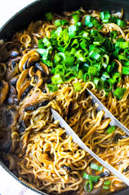 Mushroom Ramen Or Maggi Noodles The Twin Cooking Project By Sheenam Muskaan Recipe Mushroom Ramen Stuffed Mushrooms Whole Food Recipes